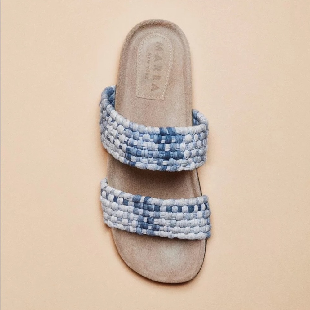 Marea Doble Banda Sandals (Indigo)